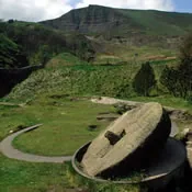Walk in Peak District National Park in the Castleton removal service area