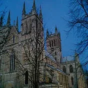 Selby Abbey in the Selby removal service area