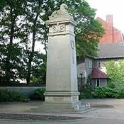 Stretford Cenotaph, a memorial to the 580 Stretford men who lost their lives in the First World War in the Stretford removal service area
